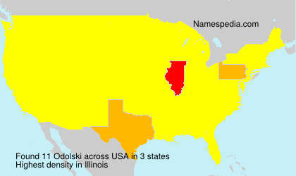 Surname Odolski in USA Surname Odolski in USA