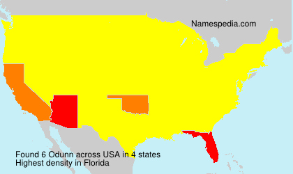Surname Odunn in USA Surname Odunn in USA