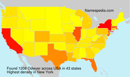 Surname Odwyer in USA Surname Odwyer in USA