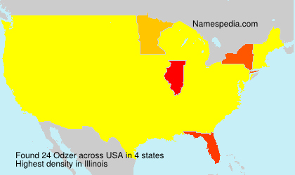 Surname Odzer in USA Surname Odzer in USA