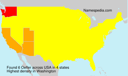 Surname Oefler in USA Surname Oefler in USA