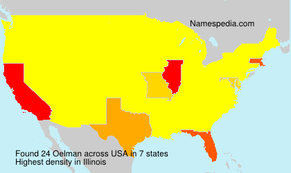 Surname Oelman in USA Surname Oelman in USA