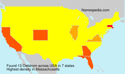 Surname Oelstrom in USA Surname Oelstrom in USA