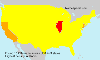 Surname Offemaria in USA Surname Offemaria in USA
