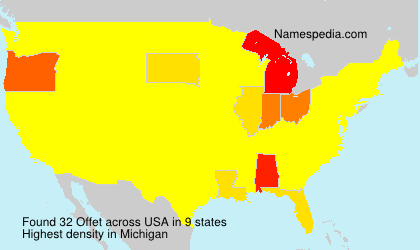 Surname Offet in USA Surname Offet in USA