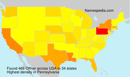 Surname Offner in USA Surname Offner in USA