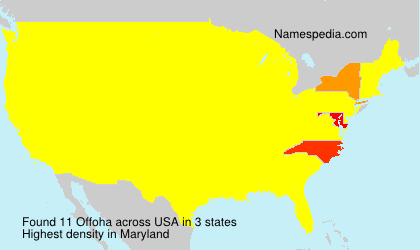 Surname Offoha in USA Surname Offoha in USA