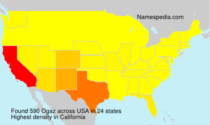 Surname Ogaz in USA Surname Ogaz in USA