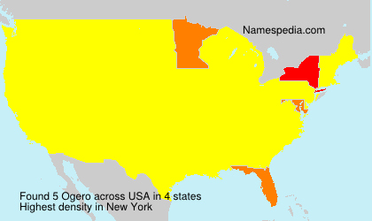 Surname Ogero in USA Surname Ogero in USA