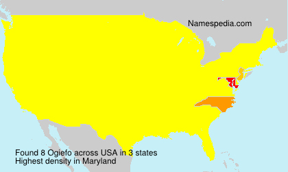 Surname Ogiefo in USA Surname Ogiefo in USA