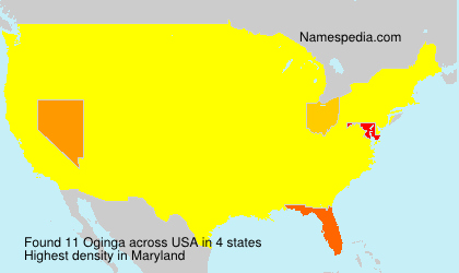 Surname Oginga in USA Surname Oginga in USA