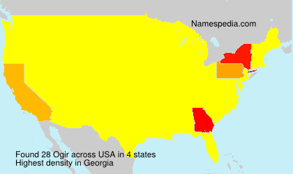 Surname Ogir in USA Surname Ogir in USA