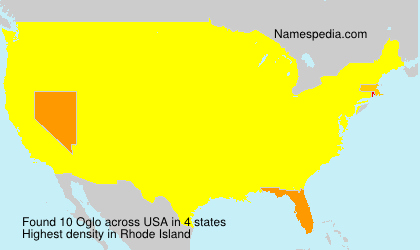 Surname Oglo in USA Surname Oglo in USA
