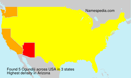 Surname Ogundiji in USA Surname Ogundiji in USA
