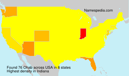 Surname Ohab in USA Surname Ohab in USA