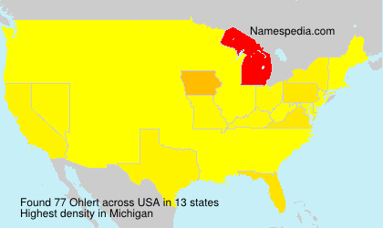 Surname Ohlert in USA Surname Ohlert in USA