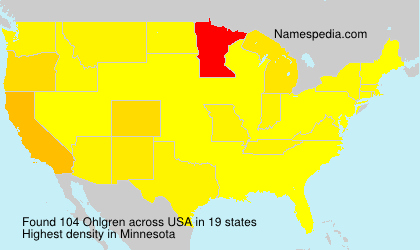 Surname Ohlgren in USA Surname Ohlgren in USA