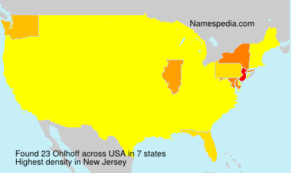 Surname Ohlhoff in USA Surname Ohlhoff in USA