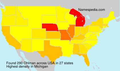Surname Ohlman in USA Surname Ohlman in USA