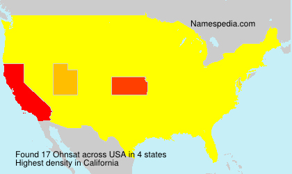 Surname Ohnsat in USA Surname Ohnsat in USA