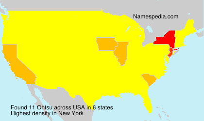Surname Ohtsu in USA Surname Ohtsu in USA