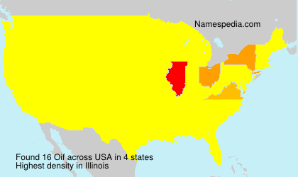 Surname Oif in USA Surname Oif in USA