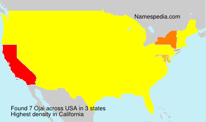 Surname Ojai in USA Surname Ojai in USA
