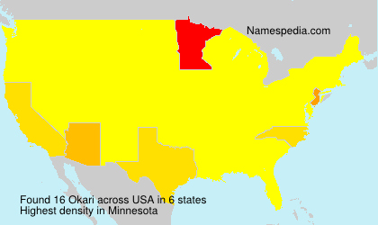 Surname Okari in USA