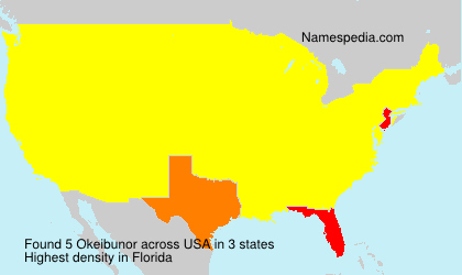 Surname Okeibunor in USA Surname Okeibunor in USA