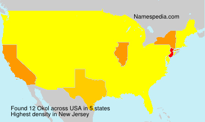Surname Okol in USA Surname Okol in USA