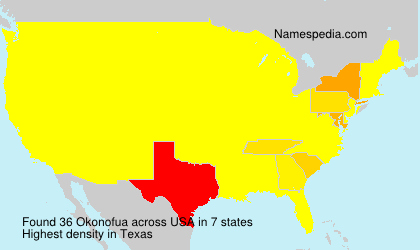 Surname Okonofua in USA Surname Okonofua in USA