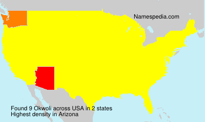 Surname Okwoli in USA Surname Okwoli in USA