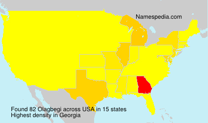 Surname Olagbegi in USA Surname Olagbegi in USA