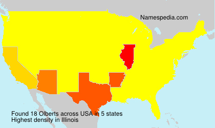 Surname Olberts in USA Surname Olberts in USA