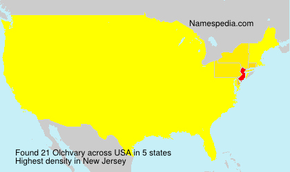 Surname Olchvary in USA Surname Olchvary in USA