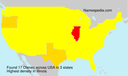 Surname Olenec in USA Surname Olenec in USA