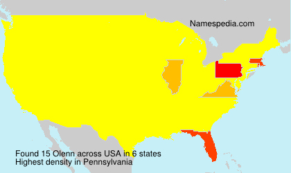 Surname Olenn in USA Surname Olenn in USA