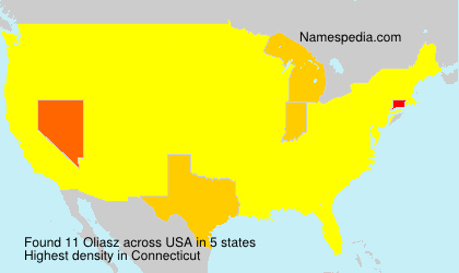 Surname Oliasz in USA Surname Oliasz in USA