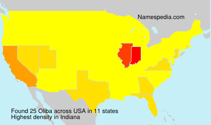 Surname Oliba in USA Surname Oliba in USA