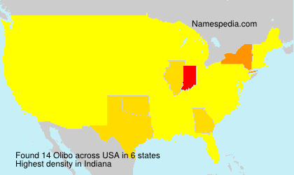 Surname Olibo in USA Surname Olibo in USA