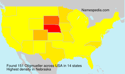 Surname Oligmueller in USA Surname Oligmueller in USA