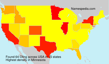 Surname Oling in USA Surname Oling in USA