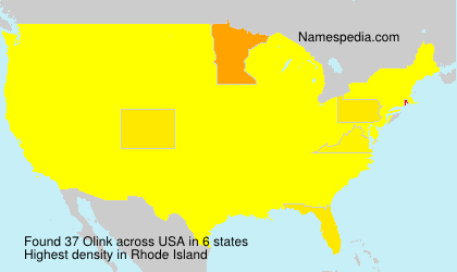 Surname Olink in USA Surname Olink in USA