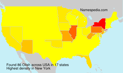 Surname Olish in USA Surname Olish in USA