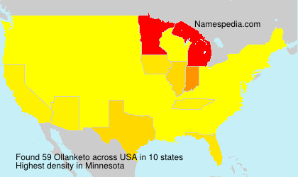 Surname Ollanketo in USA Surname Ollanketo in USA
