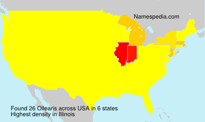 Surname Ollearis in USA Surname Ollearis in USA