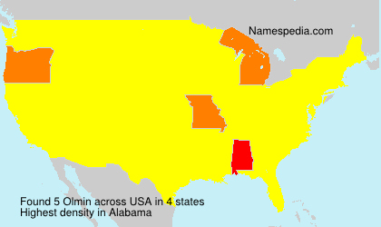 Surname Olmin in USA Surname Olmin in USA
