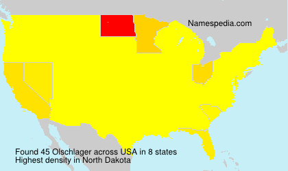 Surname Olschlager in USA Surname Olschlager in USA