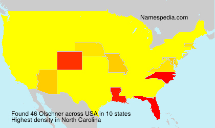 Surname Olschner in USA Surname Olschner in USA