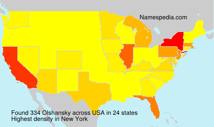 Surname Olshansky in USA Surname Olshansky in USA
